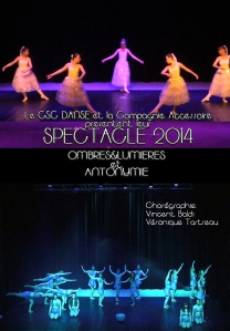 Spectacle CSC Danse Briare 2014